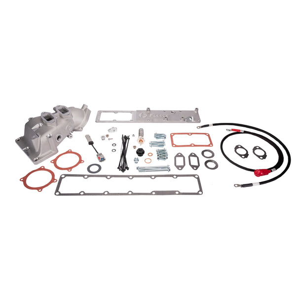 Fleece Performance Intake and Grid Heater Kit for 2007.5-2024 Ram with 6.7L Cummins