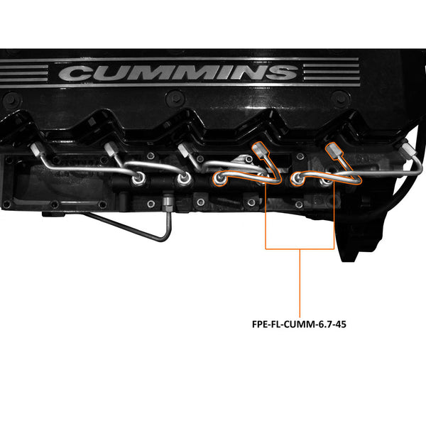 07.5-18 6.7L RAM 2500/3500 Cummins Number 4 and Number 5 Injection Lin ...