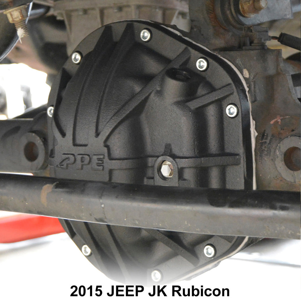 PPE Jeep Wrangler Dana-44 Cast Nodular Iron Rear Differential Cover Bl ...
